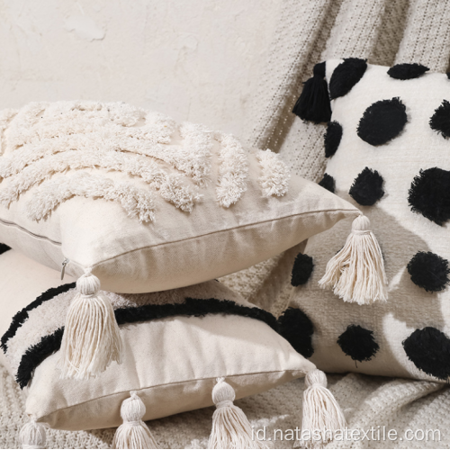 Sarung bantal sofa Maroko bergaya Bohemian in Nordic